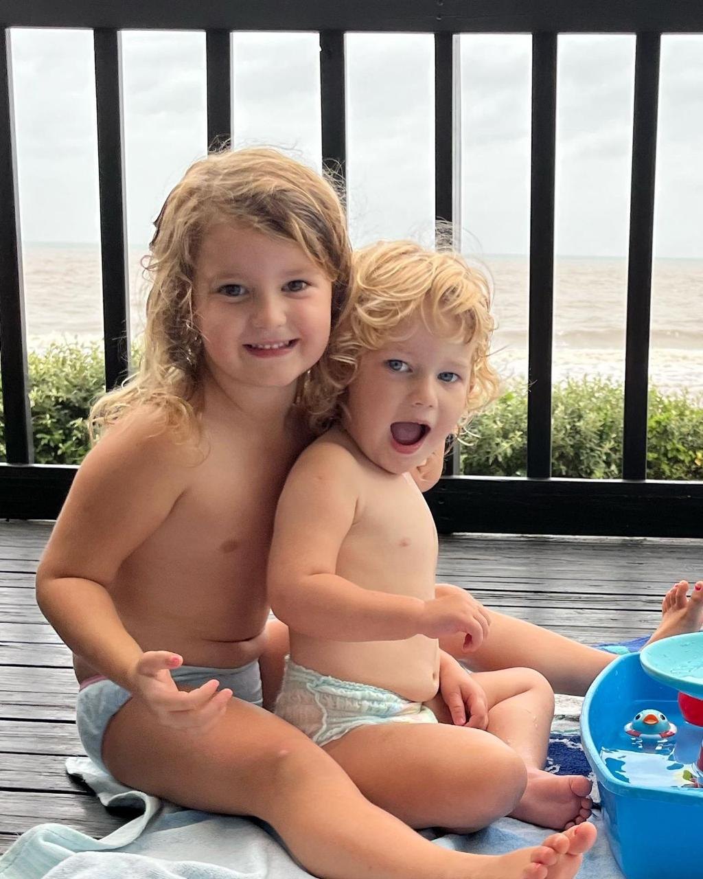 Jackson Roberts and family moment